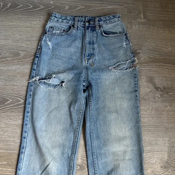 KSUBI Playback True Vintage Slash Distressed High-rise jeans - Picture 7 of 13